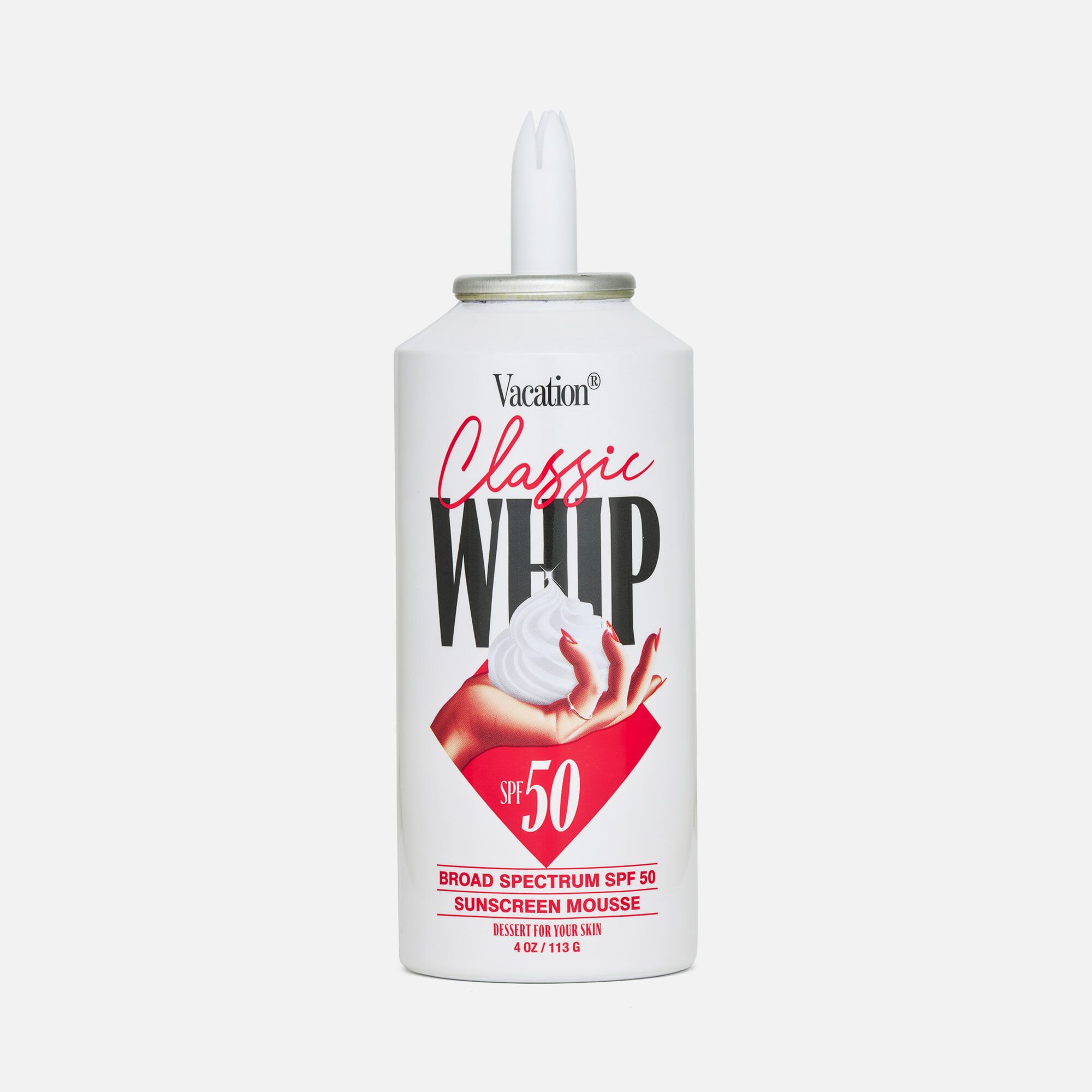 Vacation Classic Whip Sunscreen Mousse, 4 oz., , large