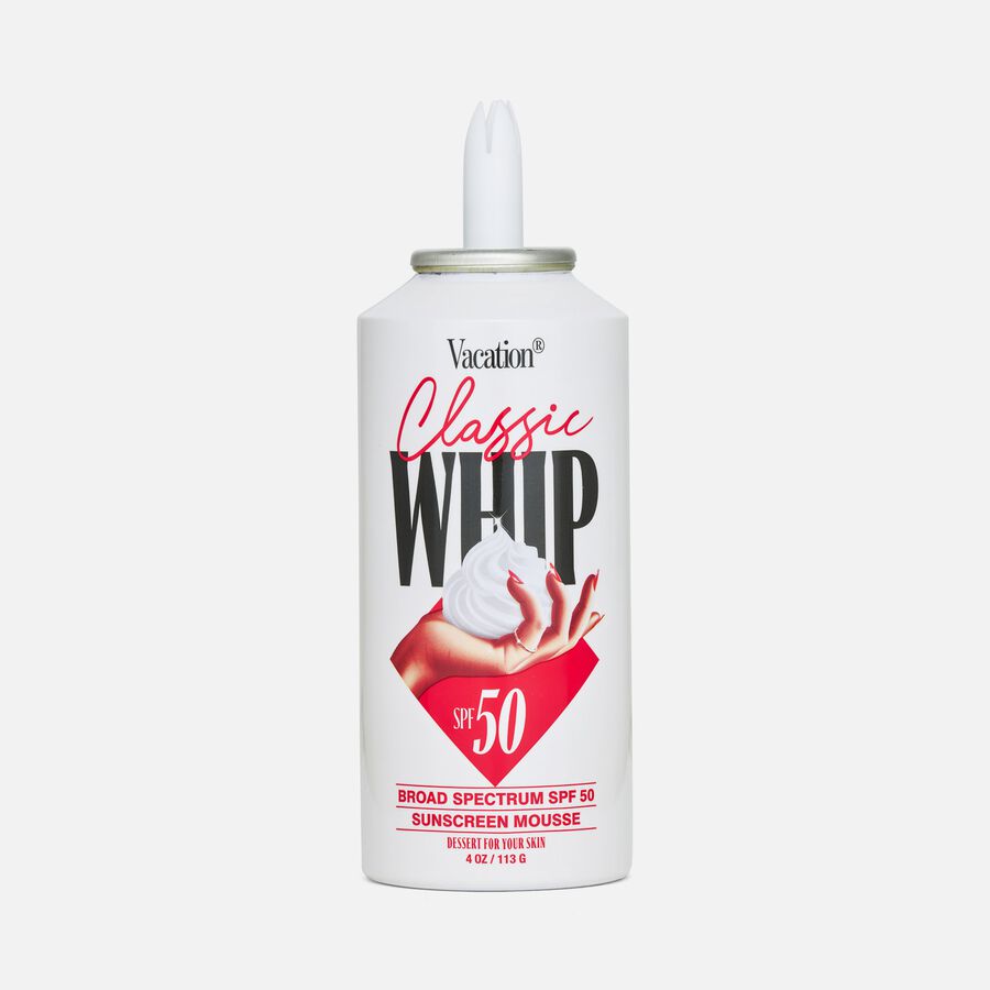 Vacation Classic Whip Sunscreen Mousse, SPF 50, 4 oz., , large image number 2