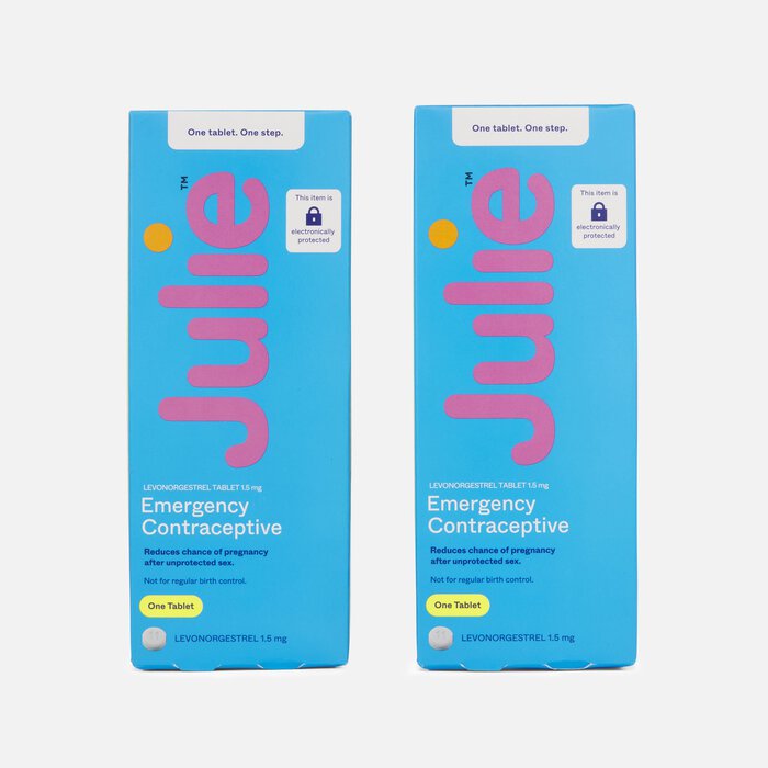 JulieCare Emergency Contraceptive, 2-pack, , large
