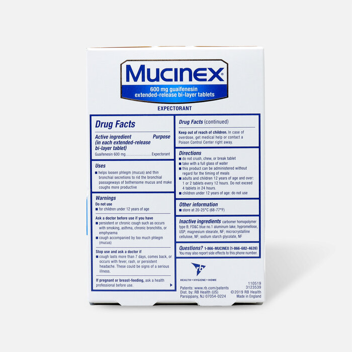 Mucinex SE Extended Release Bi-Layer Tablets, 20 ct., , large