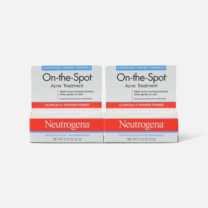 Neutrogena On-The-Spot Acne Treatment, .75 oz. (2-Pack), , large