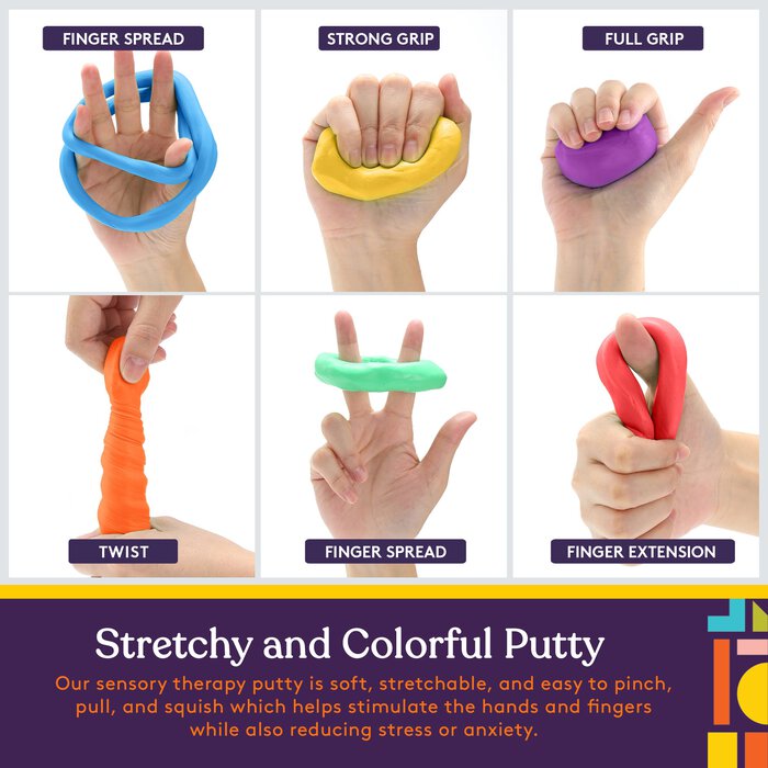Special Supplies Physical Therapy Putty Kit, , large