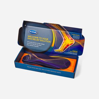 Dr. Scholl's Pro Plantar Fasciitis Insoles, Sized to Fit: Men's 7.5-8 / Women's 8.5-9