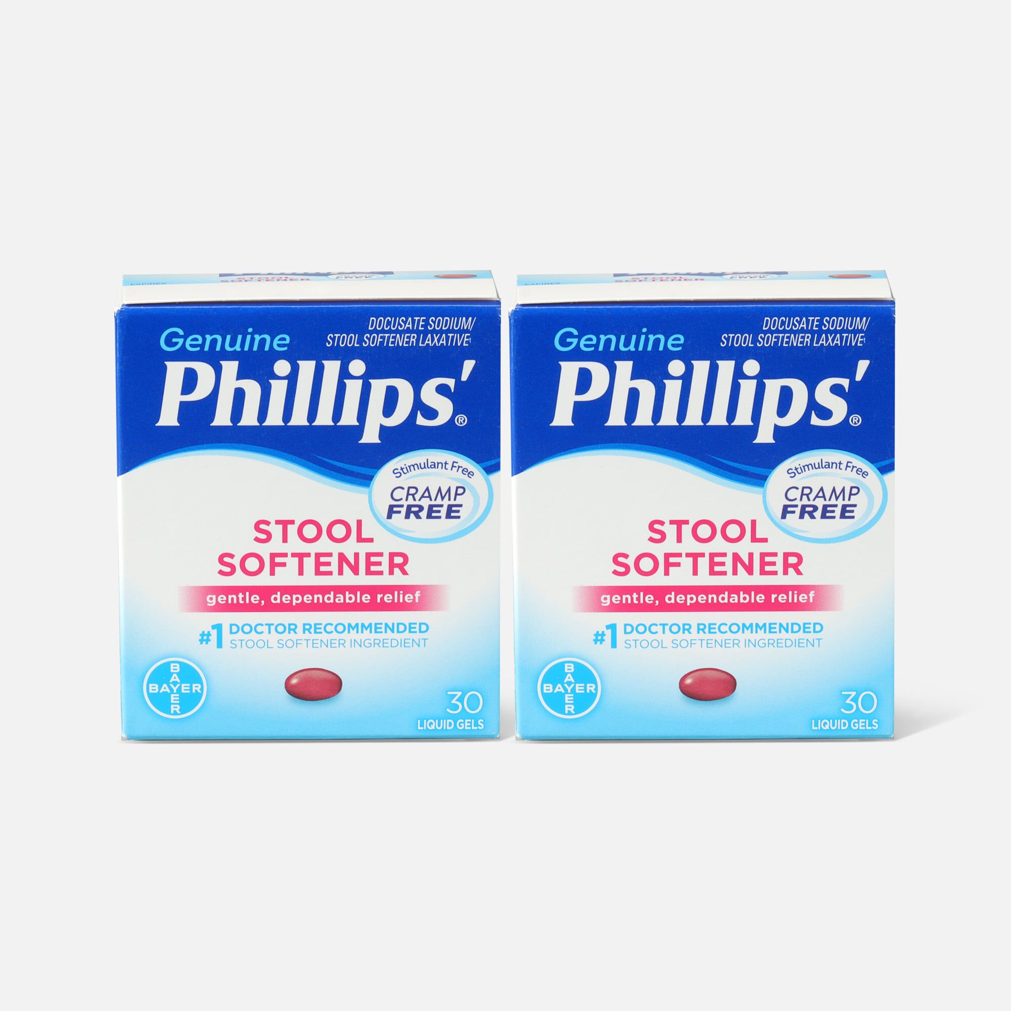 Phillips' Stool Softener Liquid Gels Liquid Gels, 30 ct. (2-Pack), , large