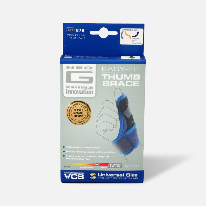 Neo G Easy-Fit Thumb Brace, One Size, , large