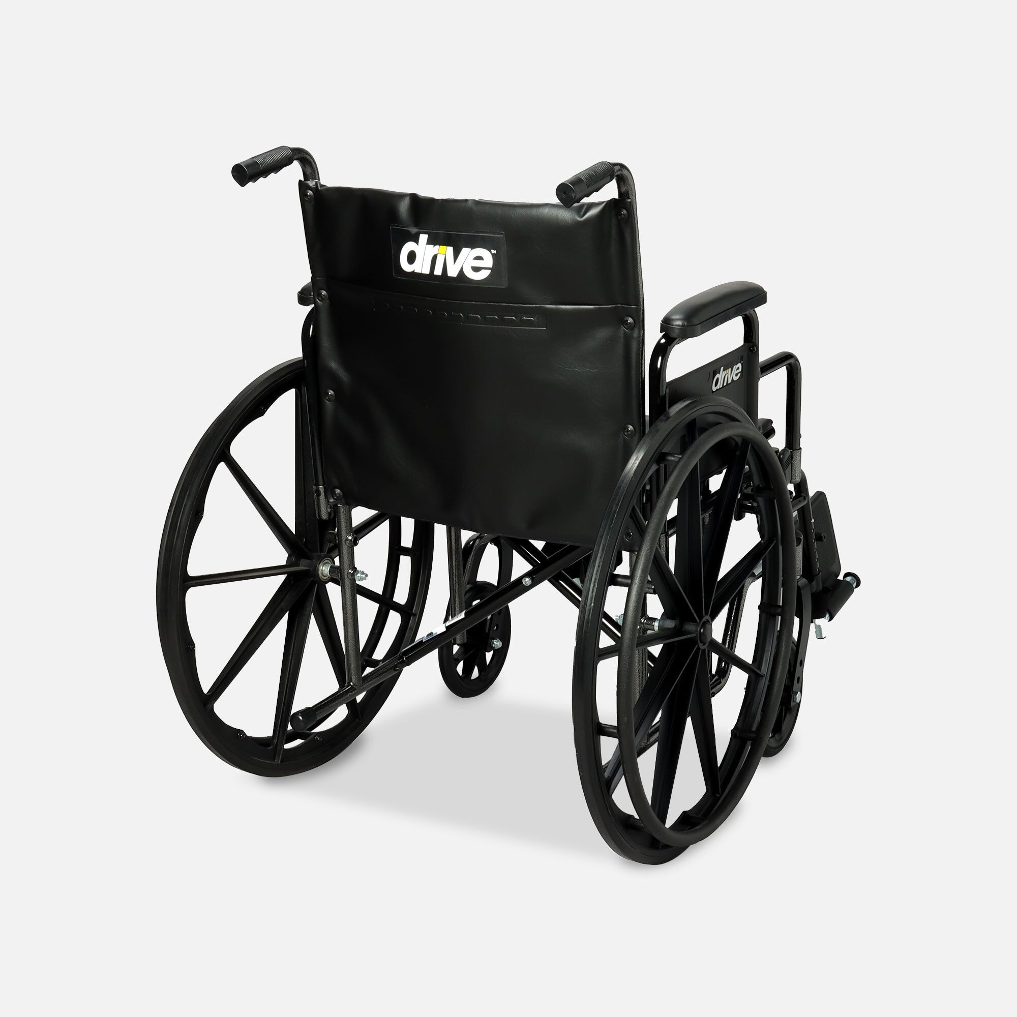 Drive Silver Sport 2 Wheelchair, Swing Away Footrests, , large