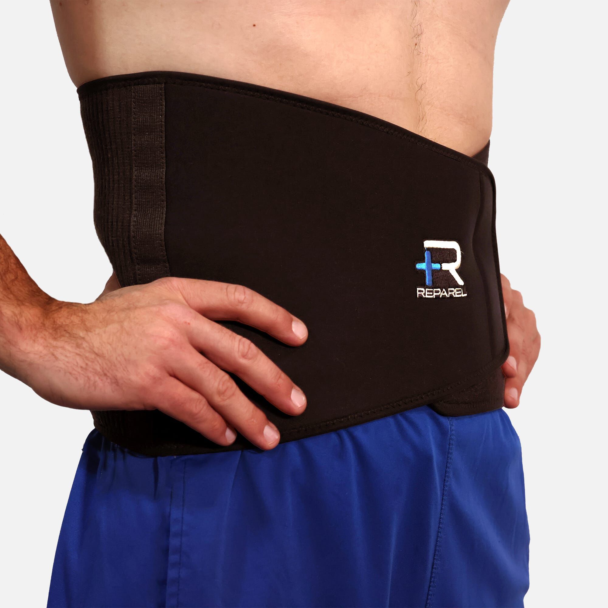 Reparel Back Recovery Wrap, Black, , large