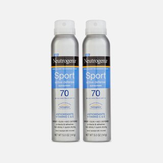Neutrogena Sport Body Sunscreen Spray, SPF 70, 5 oz. (2-Pack)