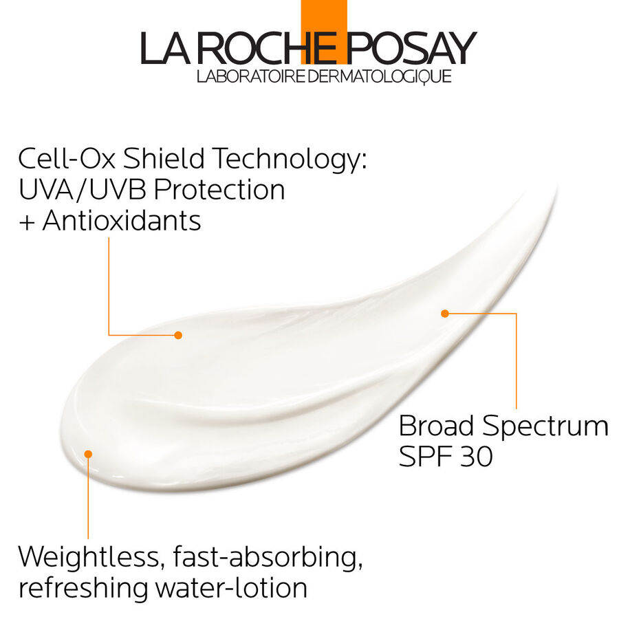 La Roche-Posay Anthelios SPF 30 Cooling Water Sunscreen Lotion, 5 fl oz., , large image number 2