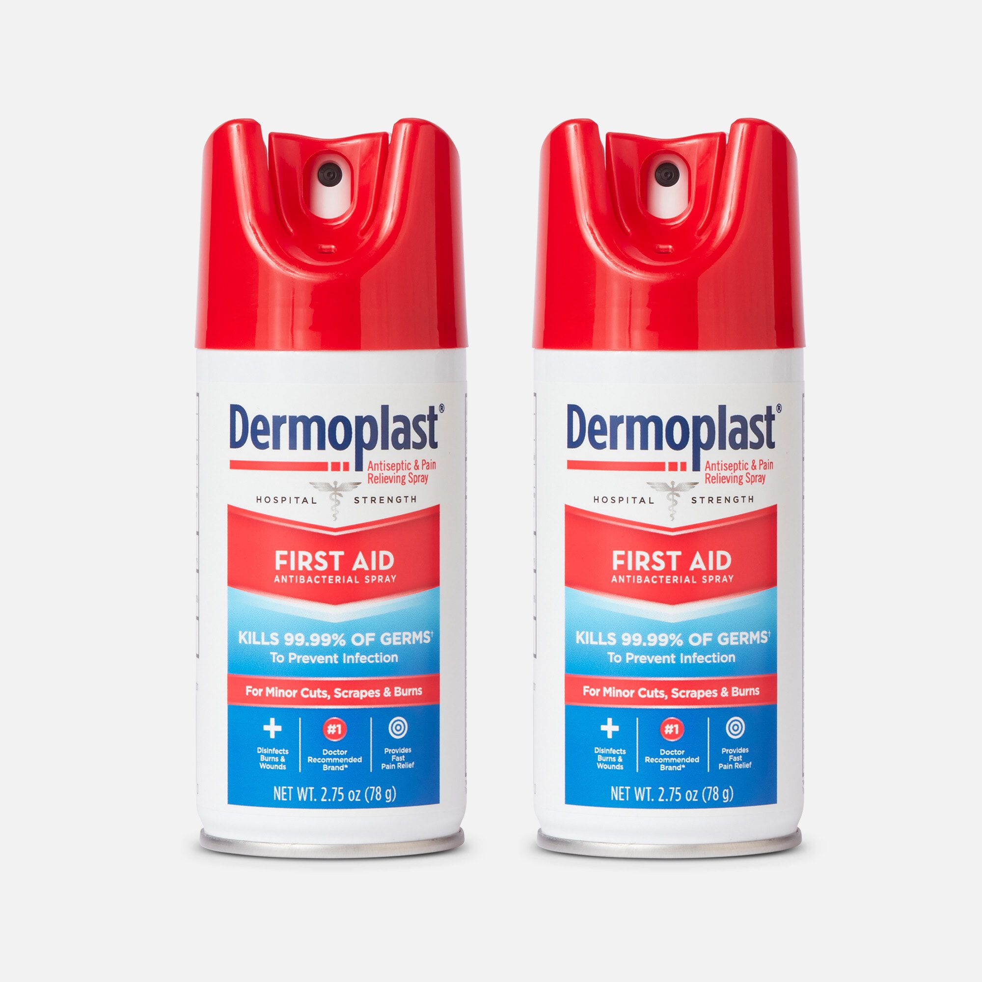 Dermoplast First Aid Spray, 2.75 oz. (2-Pack), , large