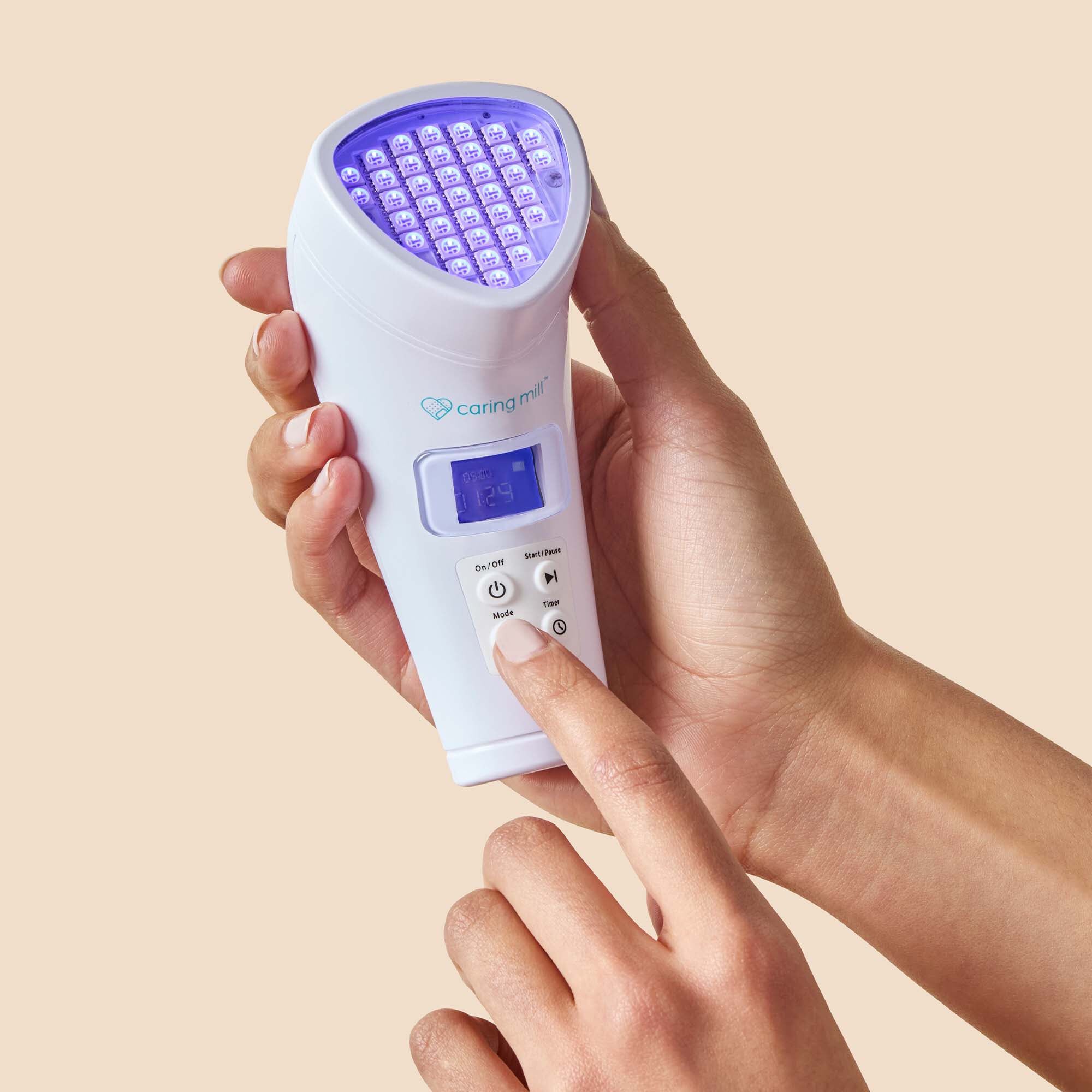 Caring Mill™ Anti-Acne Light Therapy Device, , large