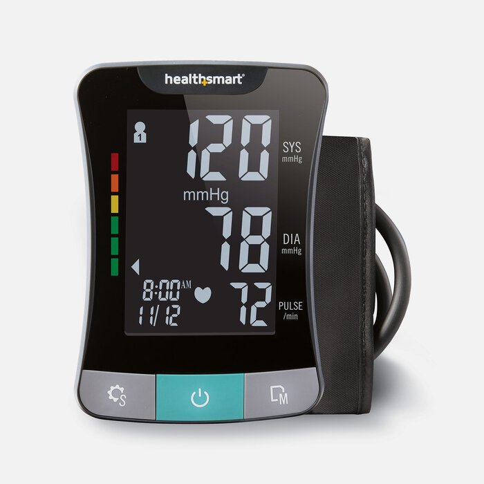 HealthSmart Premium Digitial Arm Blood Pressure Monitor, , large