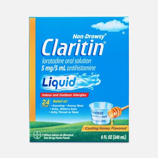 Claritin Liquid Allergy Medicine for Adults, Cooling Honey, 8 fl. oz.