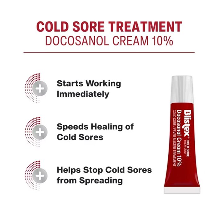 Blistex Cold Sore Duo Pack Fast-Acting Pain Relief And Cold Sore Treatment, 0.07 oz. and 0.15 oz., , large