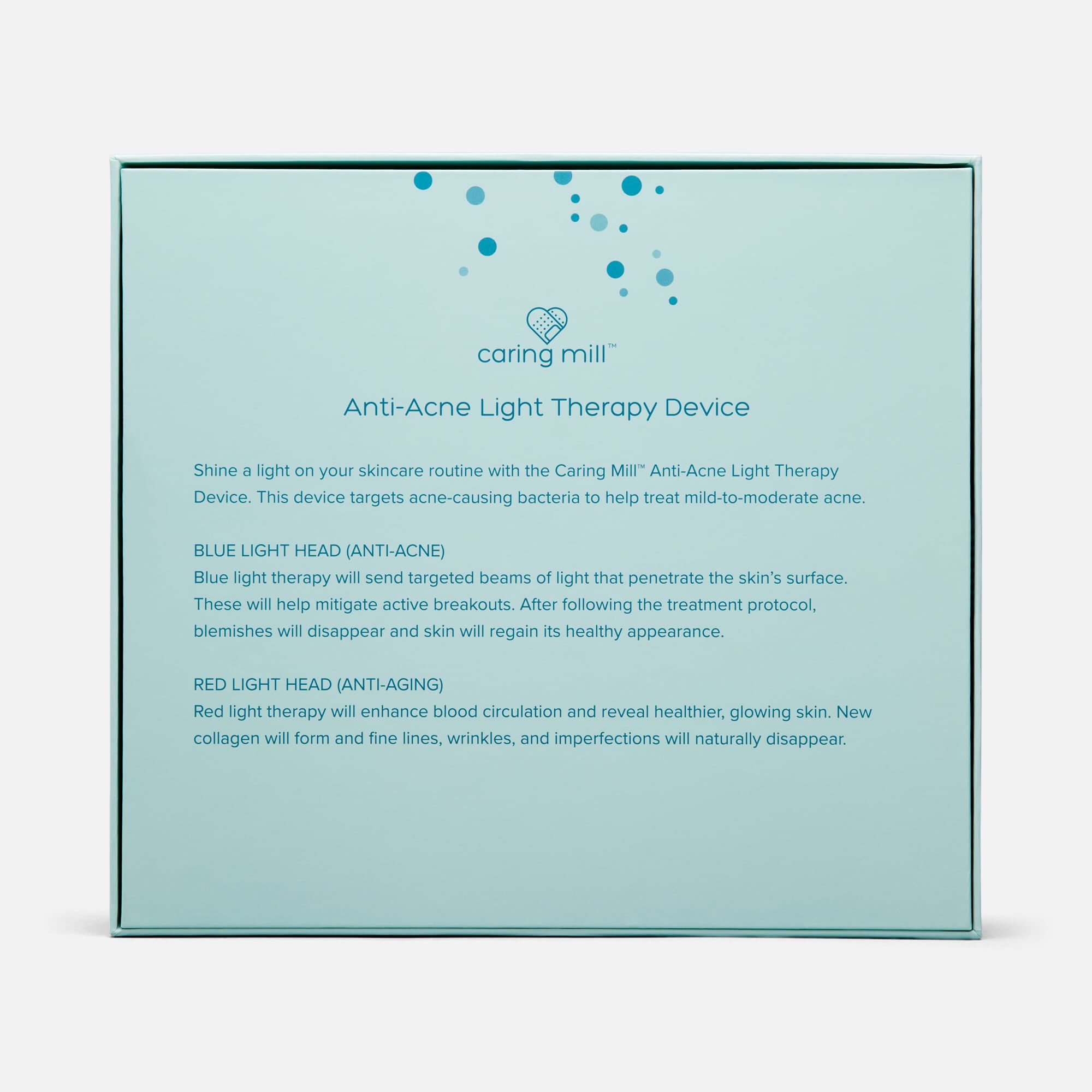 Caring Mill™ Anti-Acne Light Therapy Device, , large