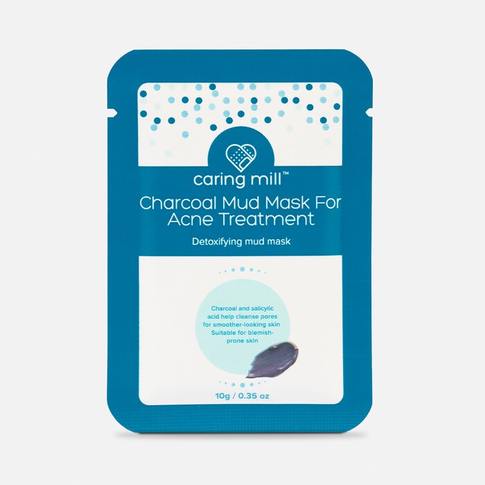 Caring Mill™ Charcoal Mud Mask for Acne Treatment, 5 pack, , large