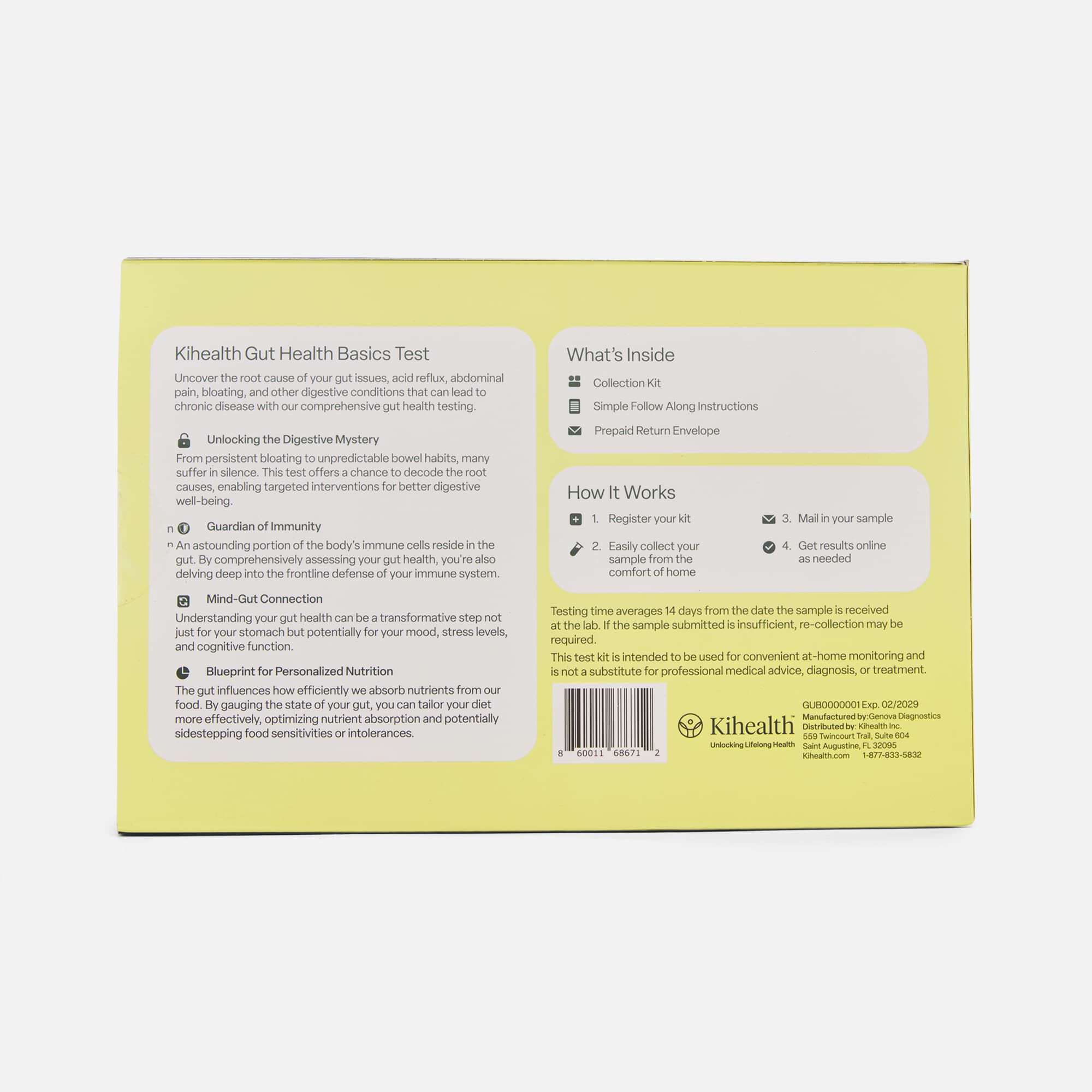 Kihealth Gut Health Basics Test, , large