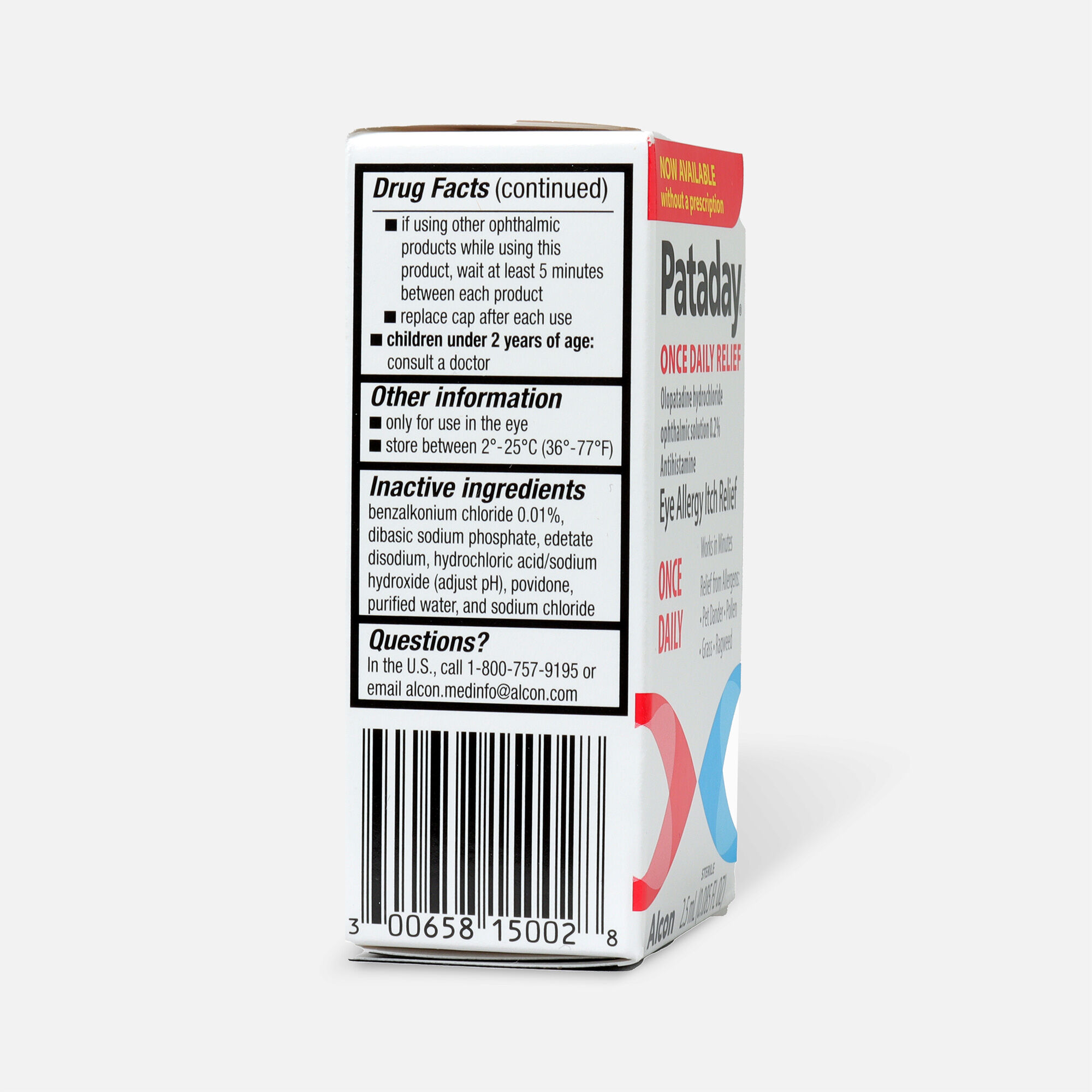 Pataday Once Daily Relief, 2.5 mL, , large