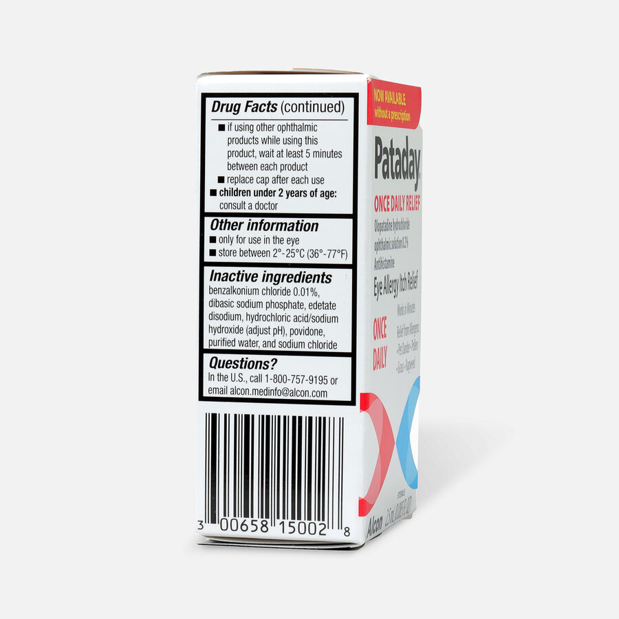 Pataday Once Daily Relief, 2.5 mL, , large image number 2