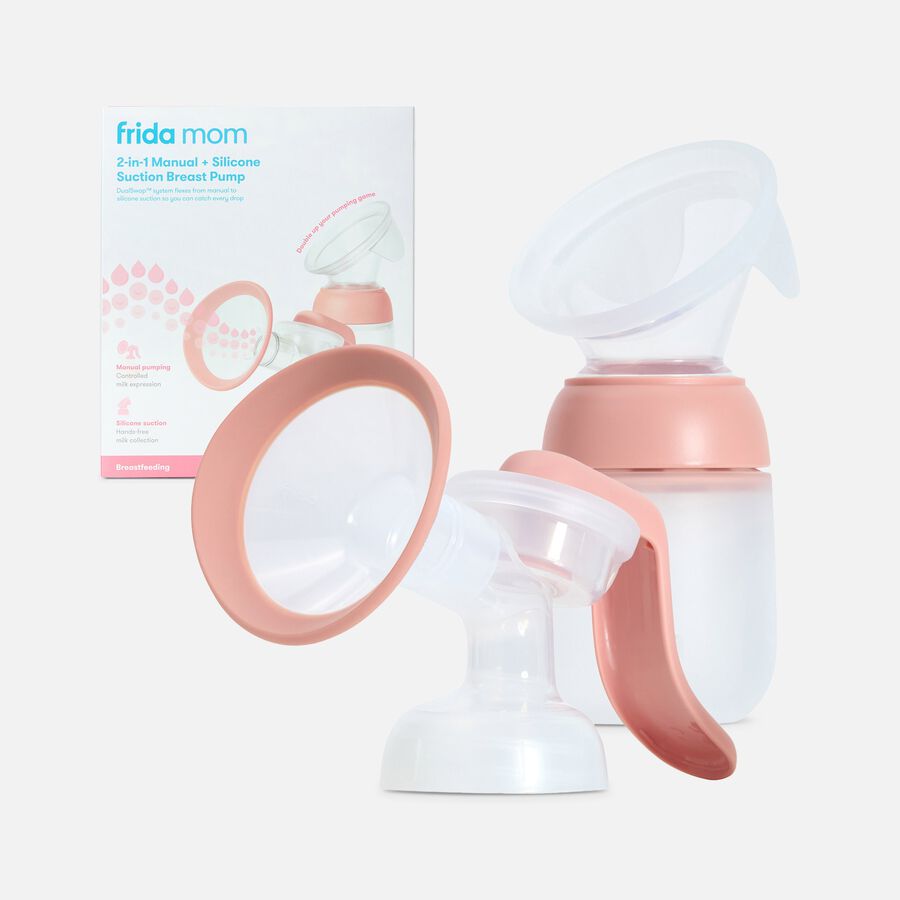 Frida Mom 2-in-1 Manual + Silicone Suction Breast Pump, , large image number 7