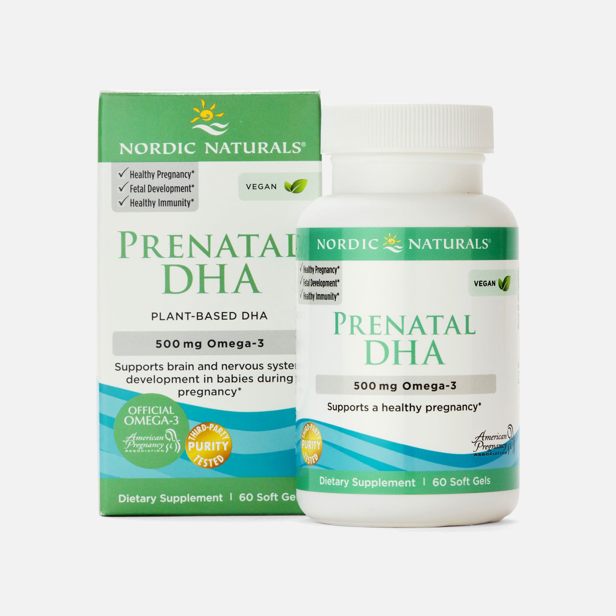 Nordic Naturals Vegan Prenatal DHA, 60 ct., , large
