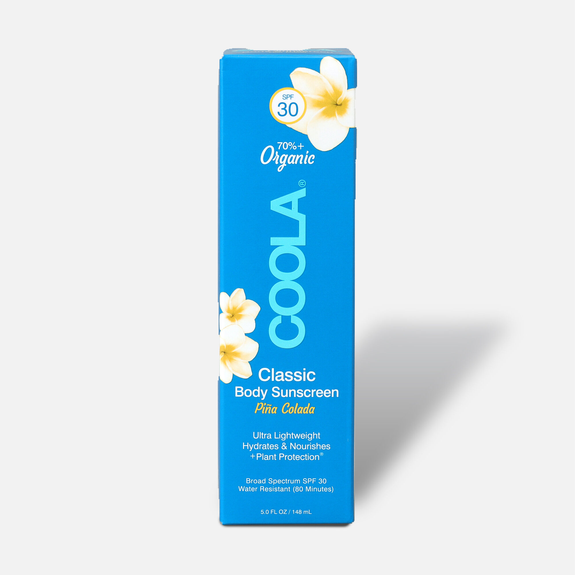 COOLA Classic Body Organic Sunscreen Lotion SPF 30 Pina Colada, 5 oz., , large