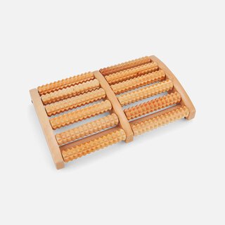 Caring Mill™ Foot Pain Relief Multi Roller, Wood