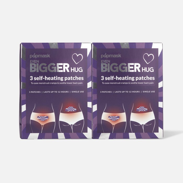 POPMASK Even Bigger Hug Self-Heating Patches, 3 ct. (2-Pack), , large