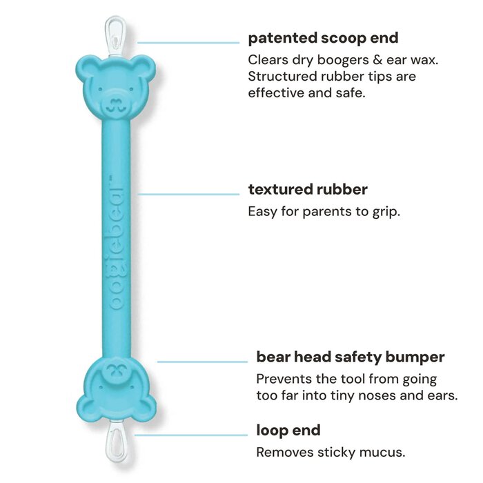 Oogiebear Baby Nasal Aspirator & Nose and Ear Cleaner Duo, , large