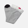 VIM & VIGR Cotton Compression Socks, Pinstripe, Cream and Black, 30-40 mmHg, , large image number 3