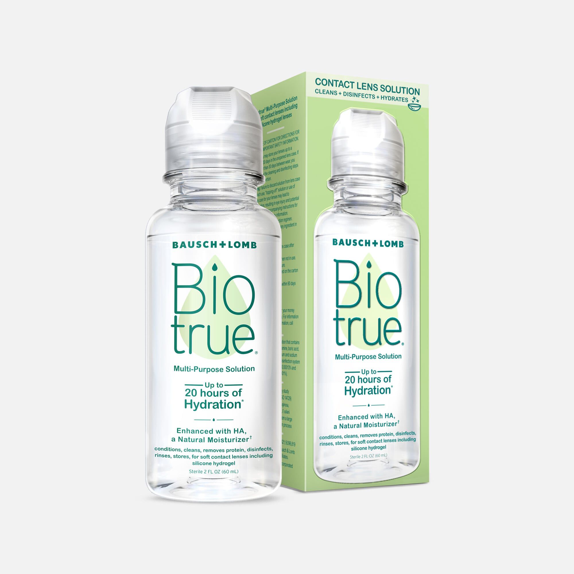 Bausch + Lomb Biotrue Multi-Purpose Contact Lens Solution, , large