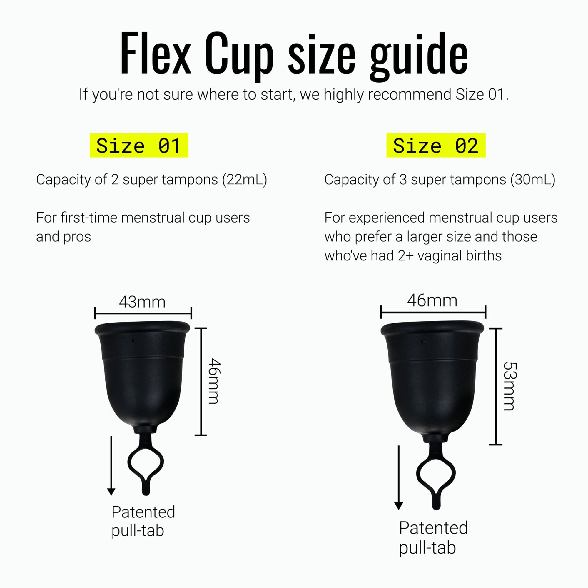 FLEX Menstrual Cup (includes 2 FREE Menstrual Discs), , large