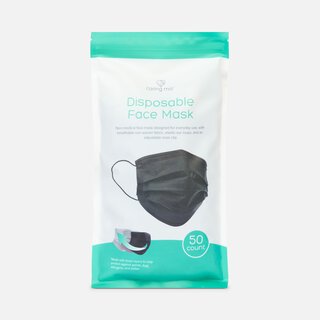 Caring Mill™ Disposable Face Mask, Black, 50 ct.