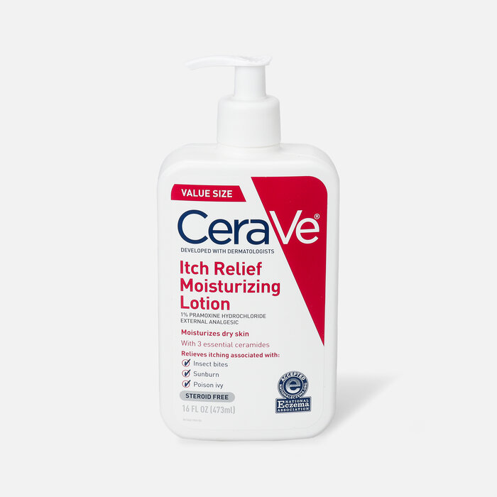 CeraVe Moisturizing Lotion for Itch Relief, 16 oz., , large