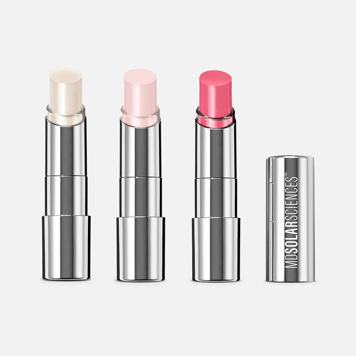 MDSolarSciences Hydrating Sheer Lip Balm Trio, Neutrals, SPF 30, , large