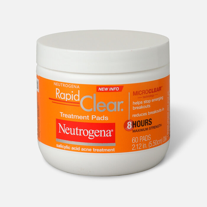 Neutrogena Rapid Clear Treatment Pads - 60 ct., , large
