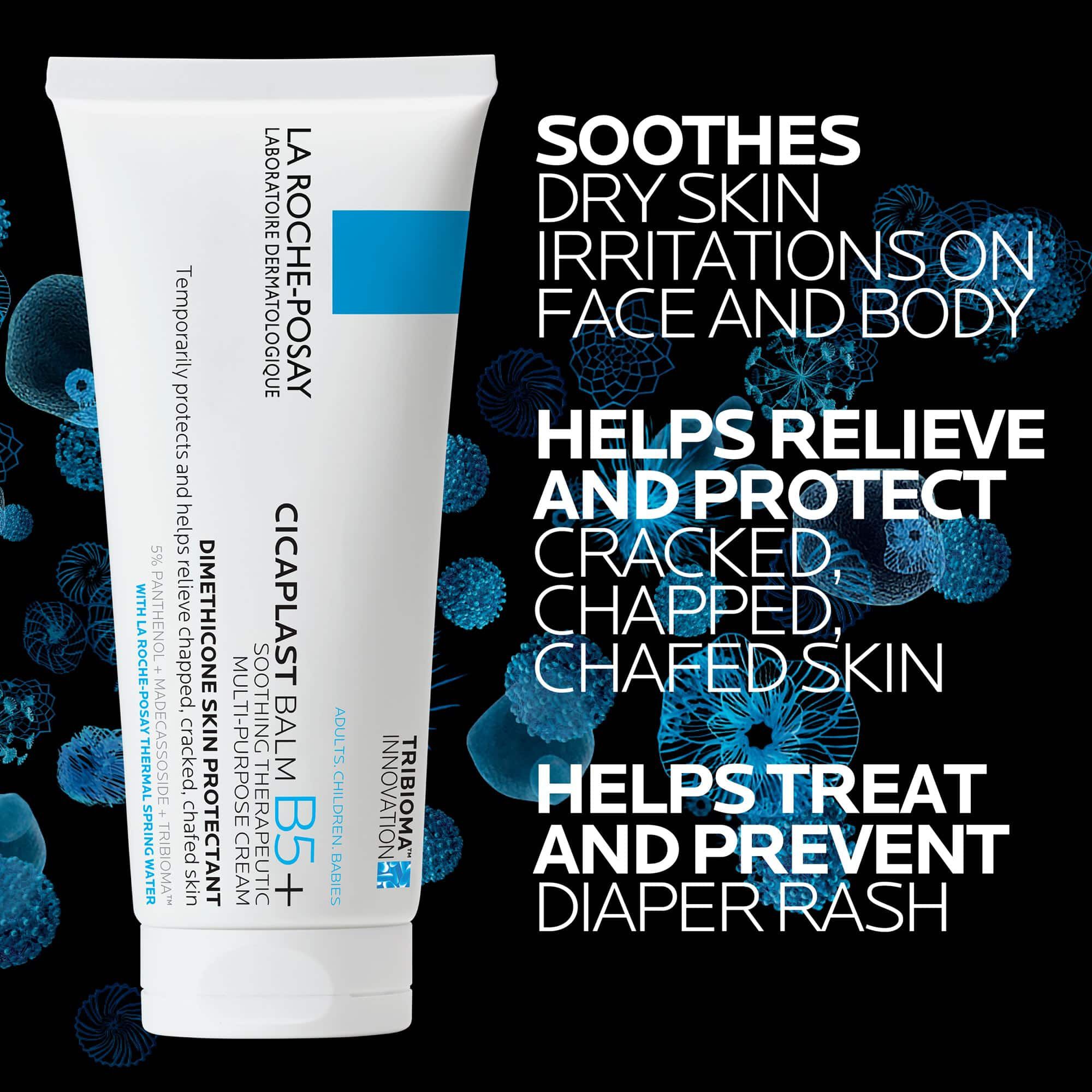 La Roche-Posay Cicaplast Balm B5+ Soothing Therapeutic Multi-Purpose Cream, 3.38 fl. oz., , large