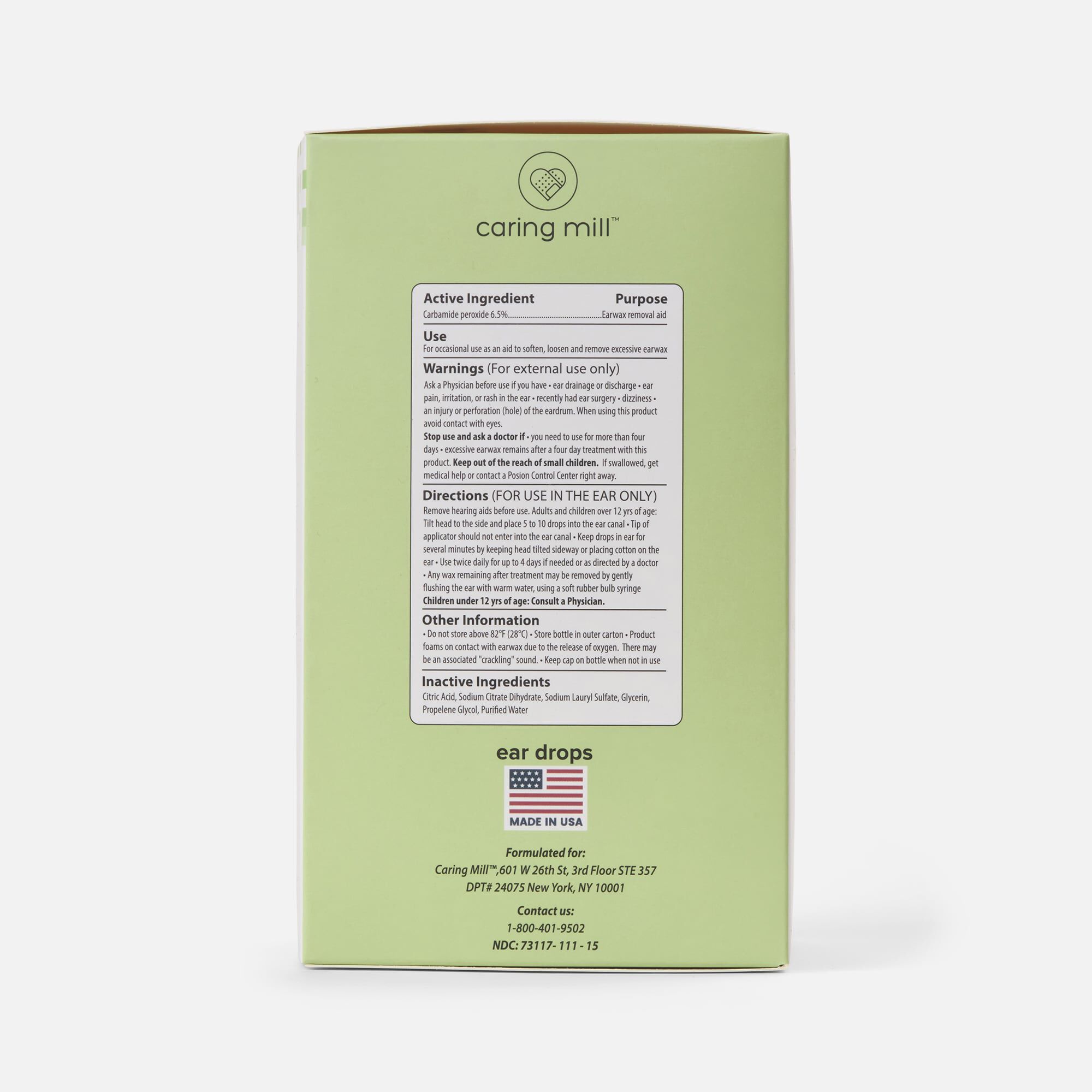Caring Mill™ Ear Wax Removal Kit, , large