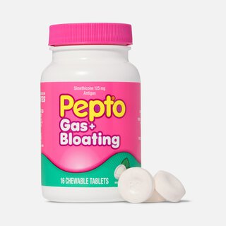 Pepto® Gas + Bloating Chewables, Mint, 16 ct.