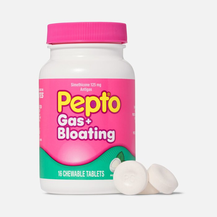 Pepto® Gas + Bloating Chewables, Mint, 16 ct., , large