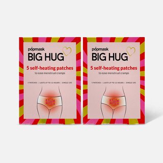 POPMASK BIG HUG Self-Heating Patches, 5 ct. (2-Pack)