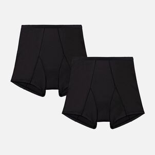 Proof Overnight Boyshort Period Underwear, 2 Pack, Black