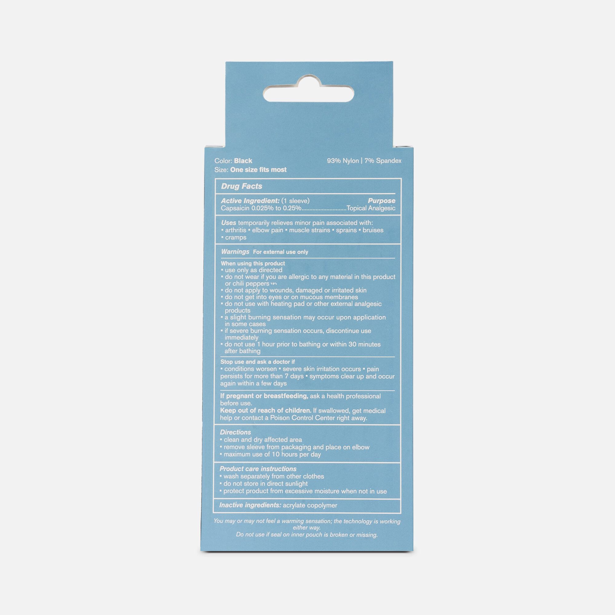 Nufabrx Medicine Infused Elbow Sleeve, , large