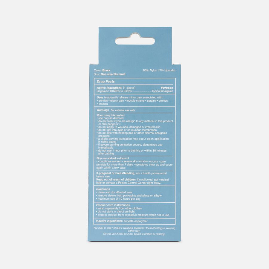 Nufabrx Medicine Infused Elbow Sleeve, , large image number 1