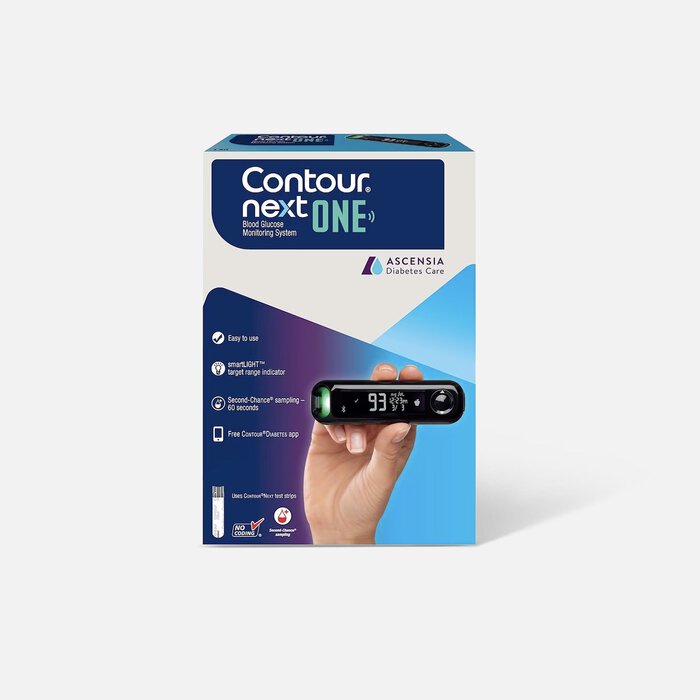 Contour Next ONE Blood Glucose Monitoring System, , large