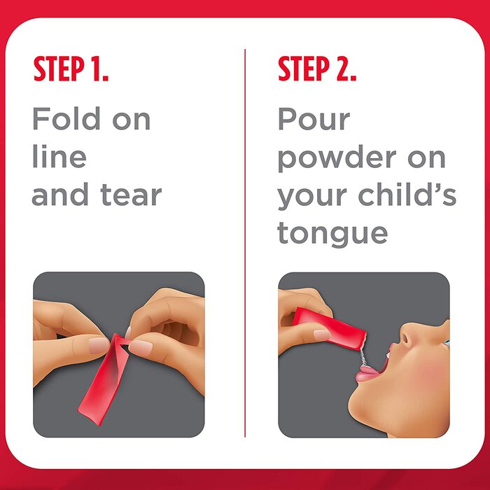 Tylenol Children's Pain and Fever Powder Packs, Berry Flavor, 18 ct., , large