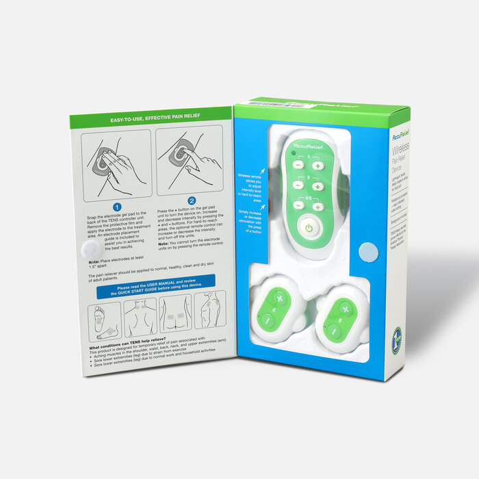 AccuRelief™ Wireless Remote Control TENS, , large