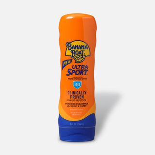 Banana Boat Sport Performance Broad Spectrum Sunscreen Lotion, SPF 30, 8 oz.