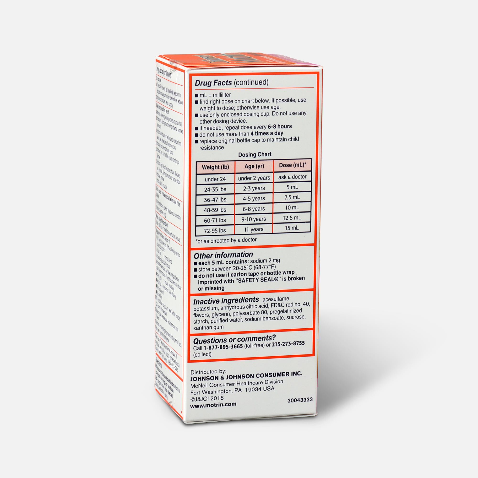 Children's Motrin, 4 fl oz., , large
