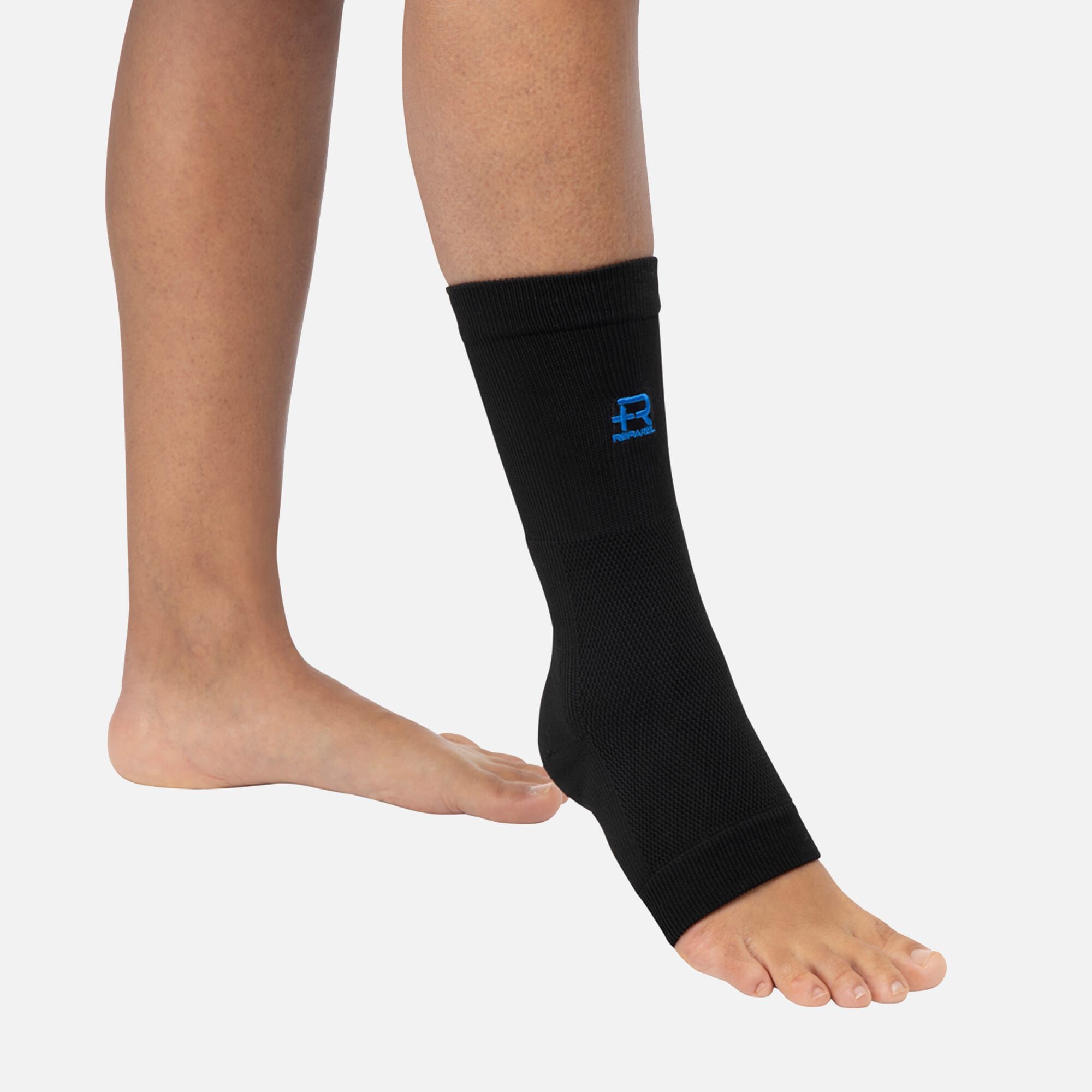 Reparel Ankle Sleeve, Black, , large